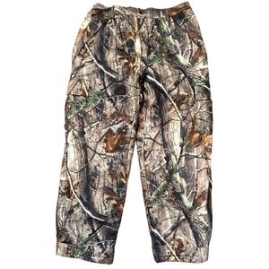 Vintage Remington Realtree Camo Hunting Cargo Insulated Pants
